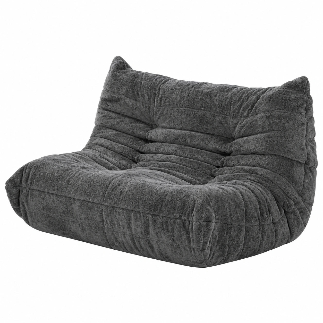 Upvilla Ergonomisches Bodensofa – Bequemer Sitzsack ohne Montage für Wohnzimmer, Schlafzimmer, Büro und Gaming