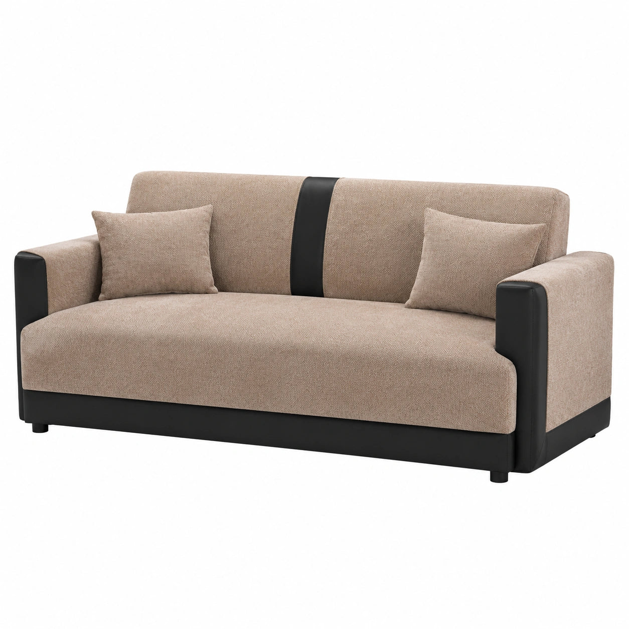 Sofabezug für 2/3/4-Sitzer, rutschfest und hygienisch, Schützt vor Haustieren, Farbe: Coffee, Größe: 60x90cm