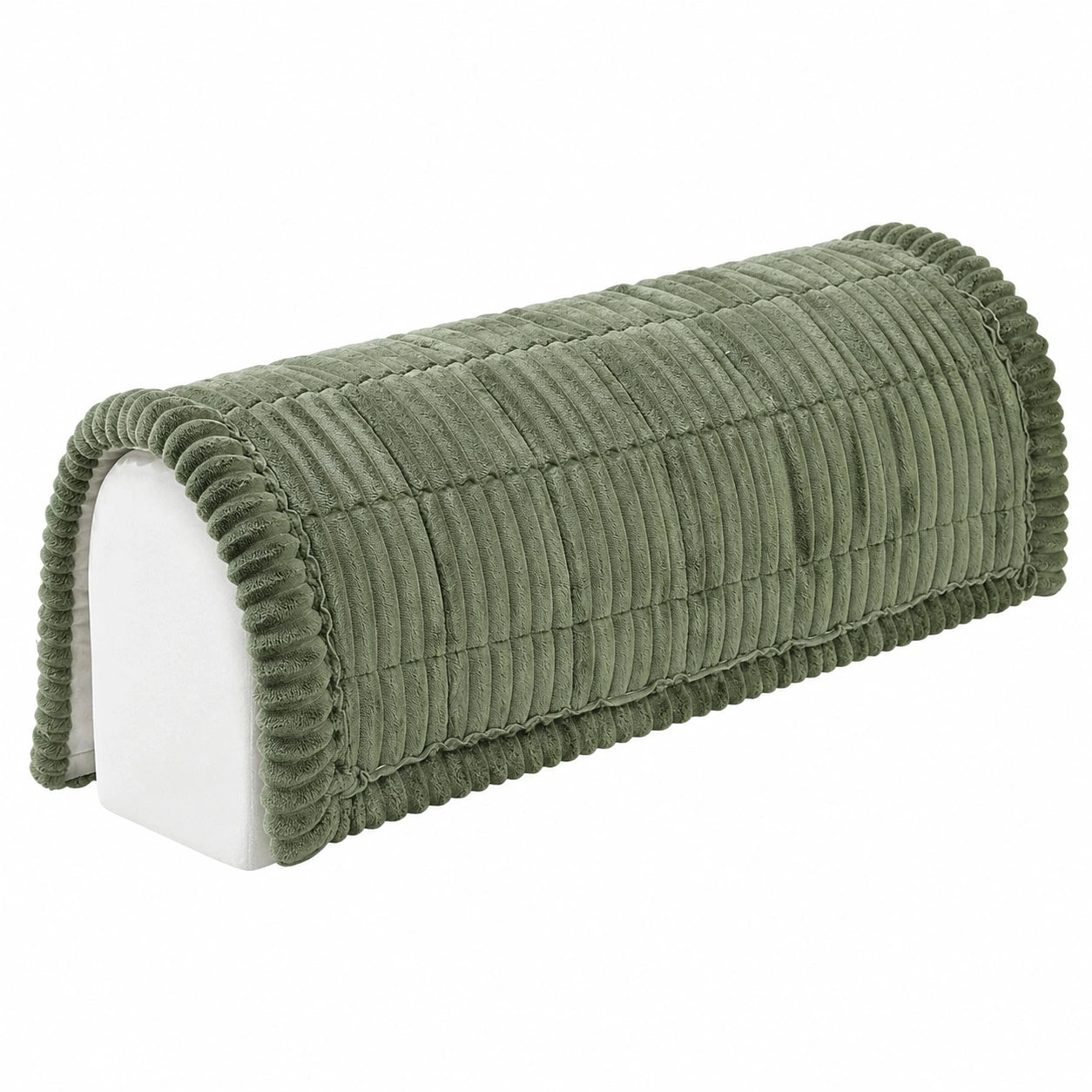 Rutschfeste Armlehnenbezüge für L-Form Sofas, 2er Set, Grün, 50x60cm